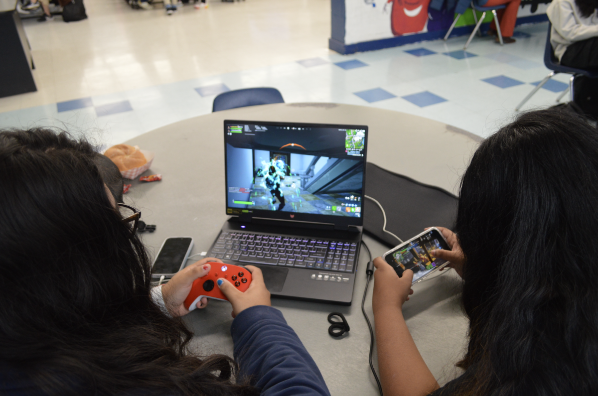 Students at NHP play Fortnite OG to relive their simpler, less complicated youth.